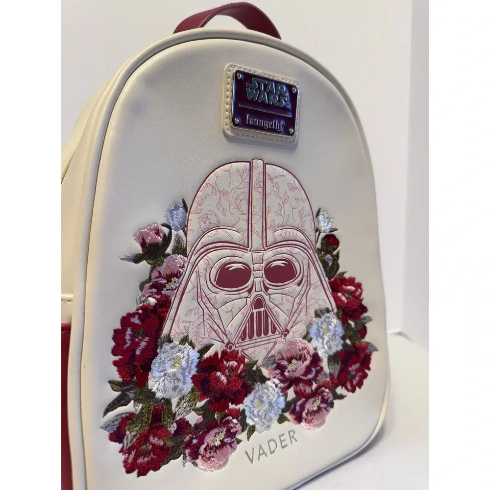Loungefly Disney Star Wars Darth Vader Floral embroidered backpack
